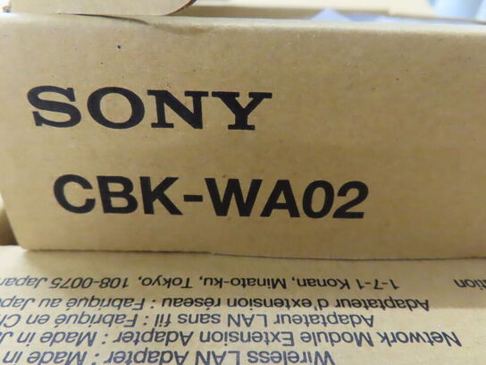 Kasse (20 stk.) med trådkøse LAN adaptere - SONY CBK-WA02