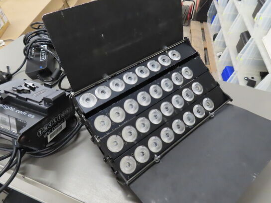 LED lampe med controller - THELIGHT VDC