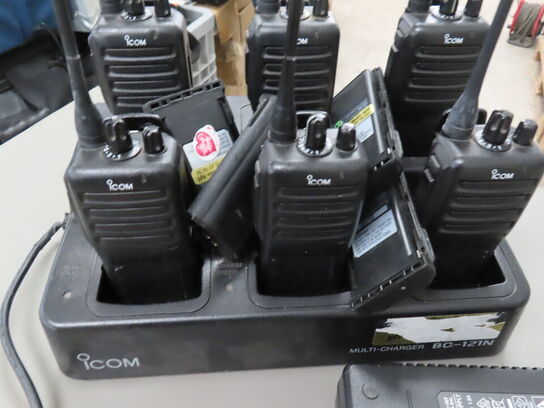 Walkie-Talkie sæt med ekstra batterier - ICOM BC-121N