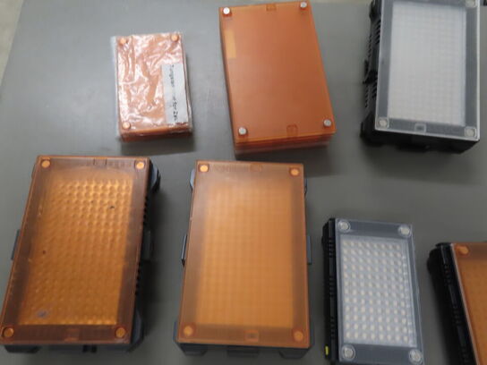 Blandede LED lamper og filtre