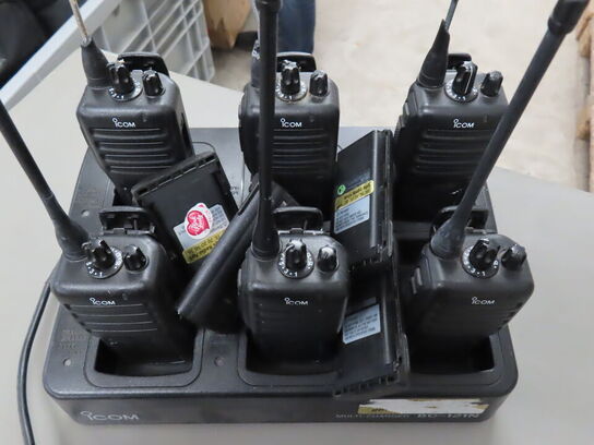 Walkie-Talkie sæt med ekstra batterier - ICOM BC-121N