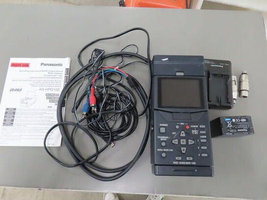 Bærbar optager - PANASONIC AG-HPG10E
