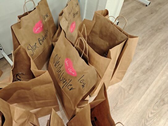 Parti blandede bøjler