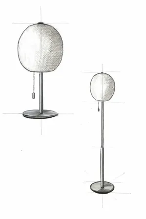 Halo design wrong ø32 mat grå gulvlampe i mundblæst opalglas(ubrugt)