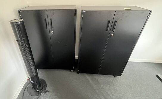 2 kontorskabe, EFG + Ventilatortårn