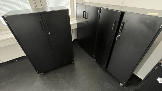 4 kontorskabe, Assorterede