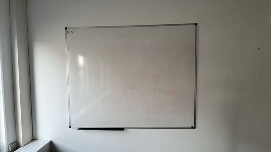 5 Whiteboards, assorterede