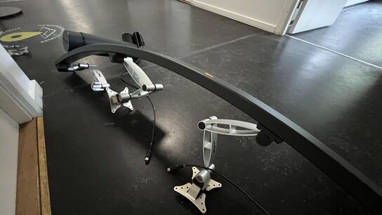 Skærmholder til 4 Skærme