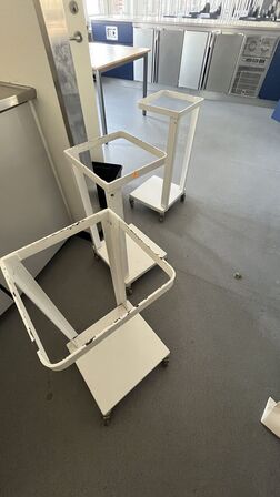 3 Affaldsstativer på Hjul