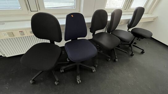 5 Kontorstole 