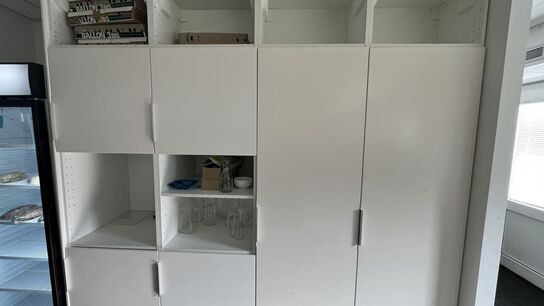 Tøm 4 Kantine Skabe for Service og Glas