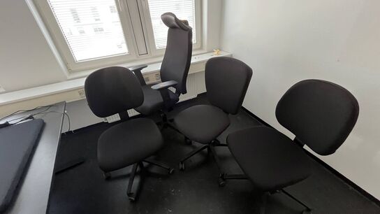 4 Kontorstole