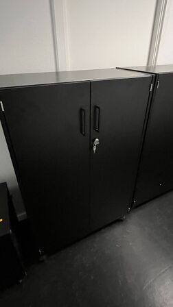 4 kontorskabe, EFG + Skuffemodul