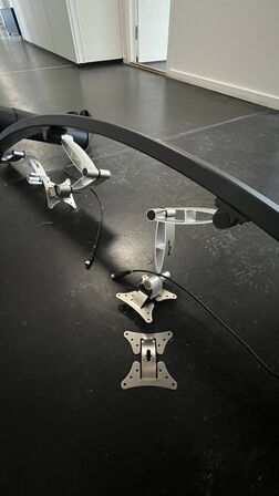 Skærmholder til 4 Skærme