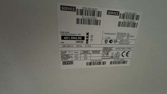 Køleskab ELECTROLUX + Ventilatortårn