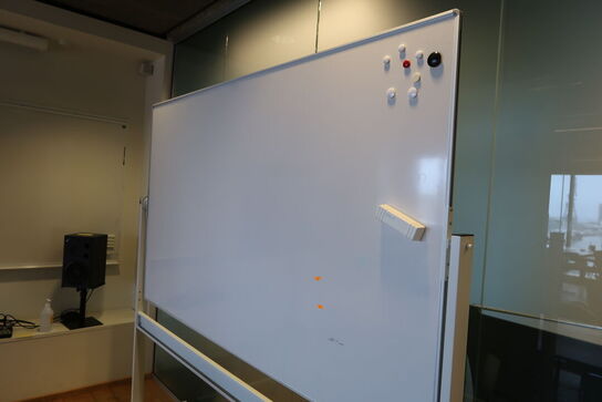 Whiteboard på stativ