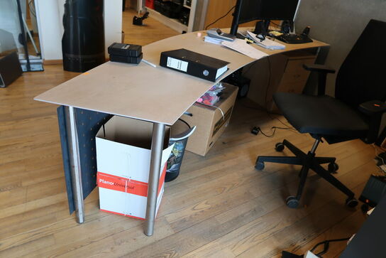 Receptionsdisk uden indhold