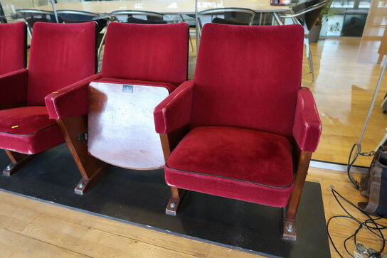 4 stk. biografsæder