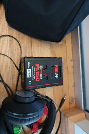 Batteri PAG PL150, mikrofon SENNHEISER MKH-60