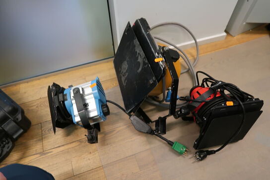 3 stk. spots ARRI 300 Plus m.fl.