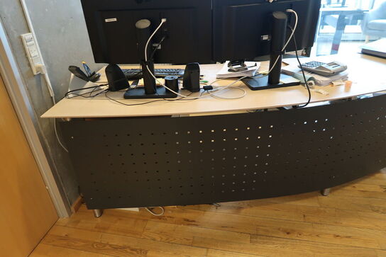 Receptionsdisk uden indhold