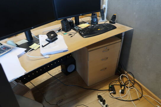 Receptionsdisk uden indhold