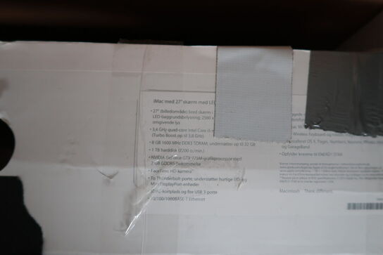 Computer APPLE iMac 27"