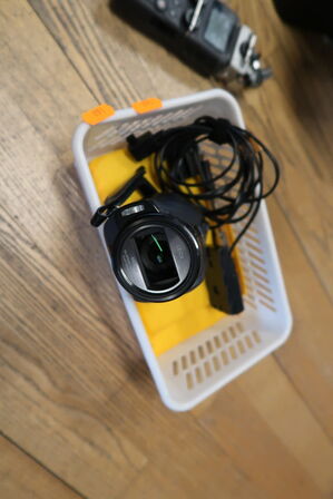 Optager ZOOM H5, Videokamera PANASONIC AVCHD