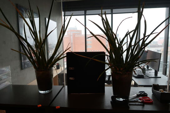 2 stk. reoler uden indhold