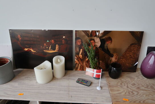 Div. Pyntegenstande, vaser m.m.