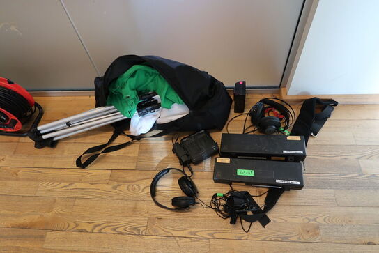 Batteri PAG PL150, mikrofon SENNHEISER MKH-60