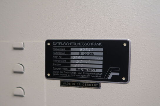 Pengeskab LAMPERTZ DIS DATA SAFE