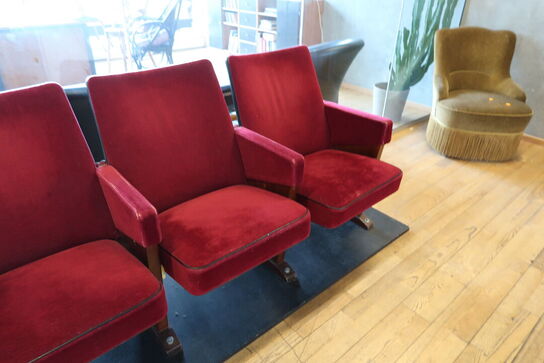 4 stk. biografsæder