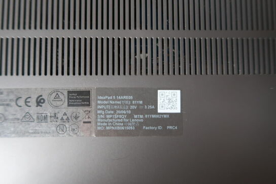 Bærbarcomputer LENOVO IdeaPad 5 14ARE05