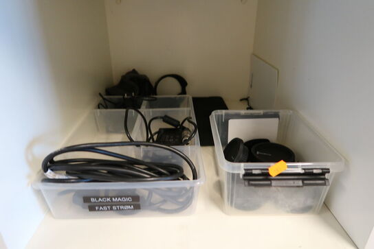 Div. Kabler, elektronik m.m.