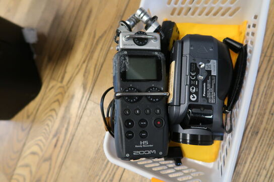 Optager ZOOM H5, Videokamera PANASONIC AVCHD