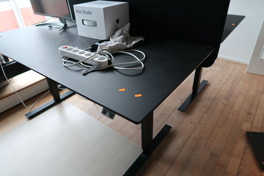 El. hæve/sænke skrivebord uden indhold