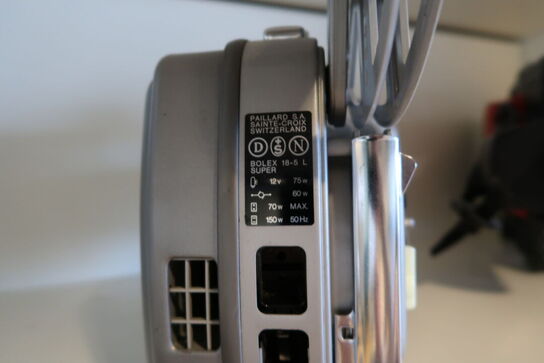 Vintage projektor PAILLARD Bolex 18-5 L Super