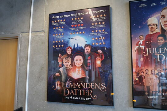 2 stk. indrammede plakater