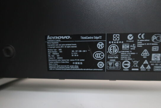 Computer LENOVO ThinkCentre Edge72