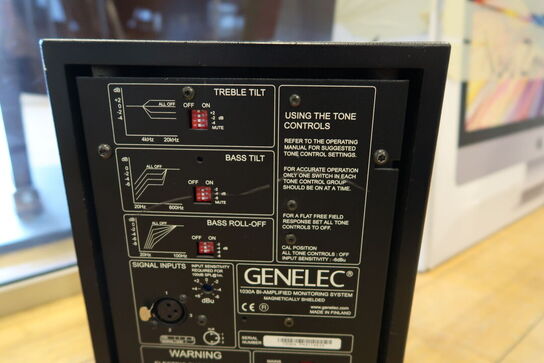 2 stk. højtalere GENELEC 1030A