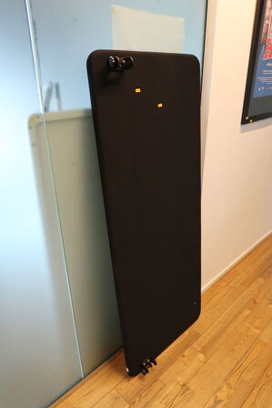 Afskærmning til skrivebord