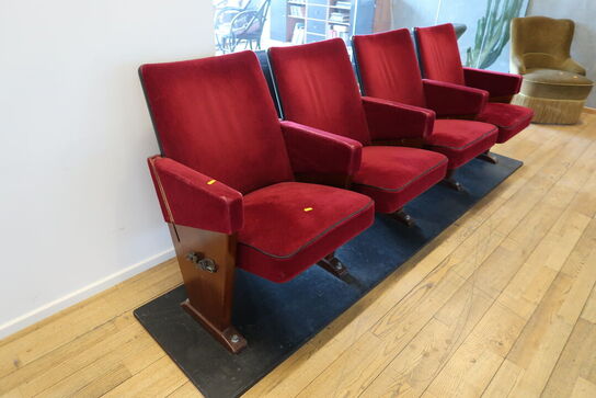 4 stk. biografsæder