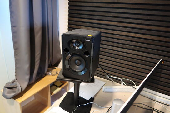 2 stk. højtalere på podier ALESIS Elevate 5 MKII