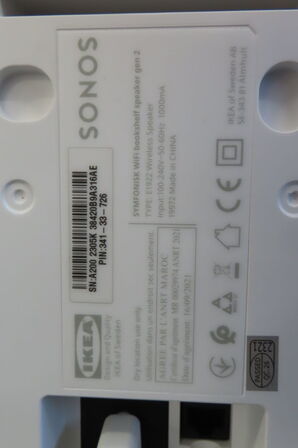 Wifi højtaler IKEA SYMFONISK gen 2, SONOS