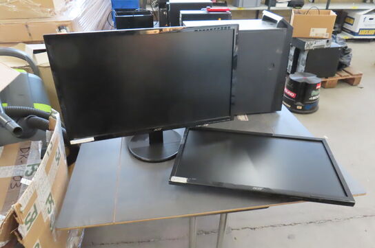 2 stk. Computerskærme ACER