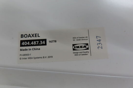 Stålreol IKEA BOAXEL
