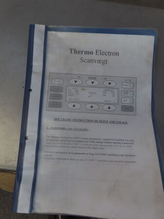 THERMO ELECTRON SCANVÆGT