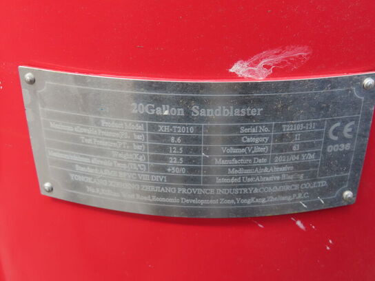 Sandblæser XH-T2010