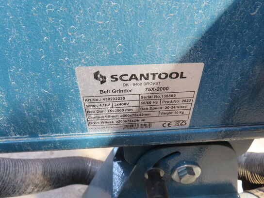 Båndsliber  SCANTOOL 75X-2000